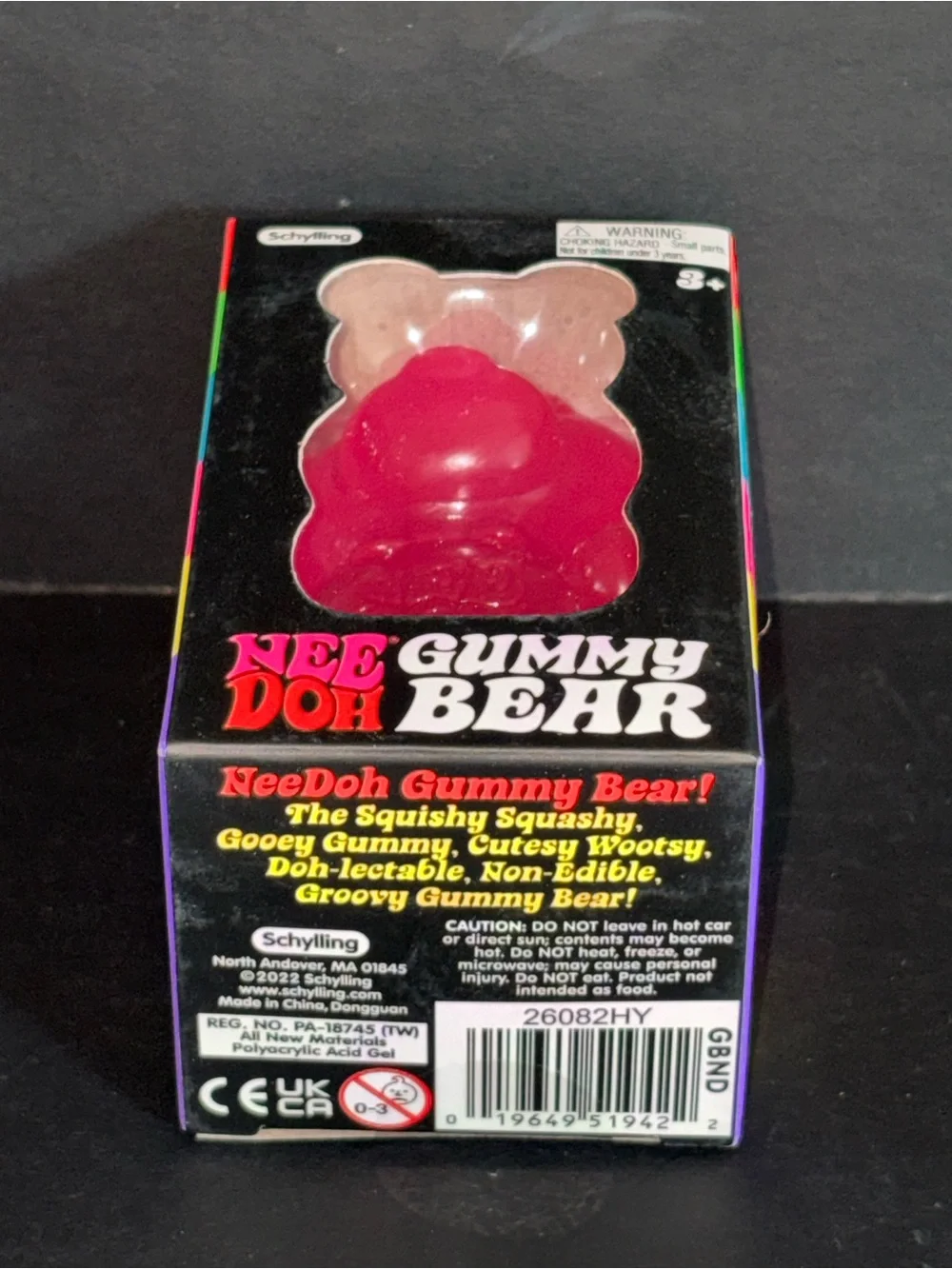 NeeDoh Gummy Bear Kids Toy - Pink